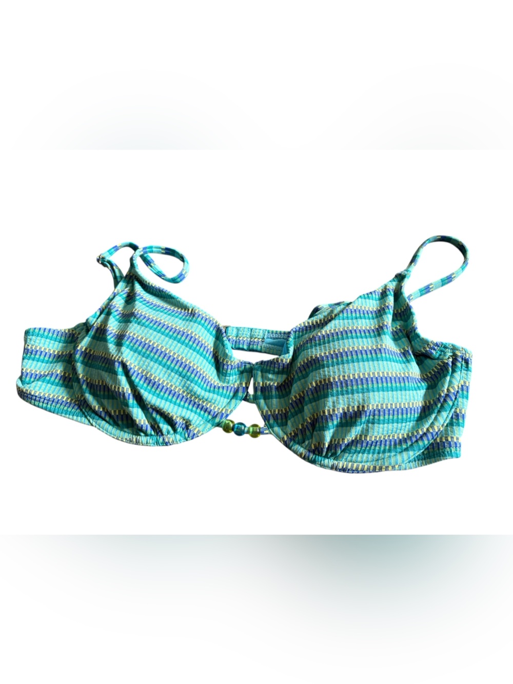 Wild Fable swim top with beaded detail